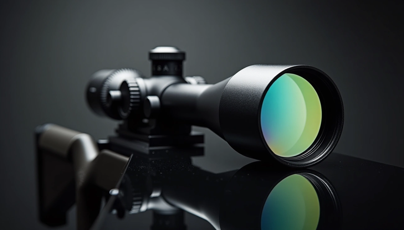 what rifle scope has the clearest glass