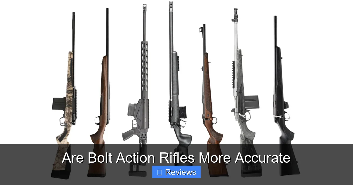 Are Bolt Action Rifles More Accurate