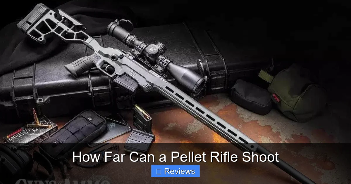 How Far Can a Pellet Rifle Shoot