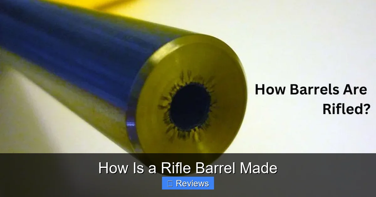 How Is a Rifle Barrel Made