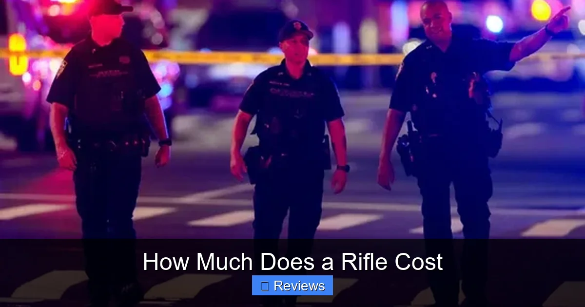 How Much Does a Rifle Cost