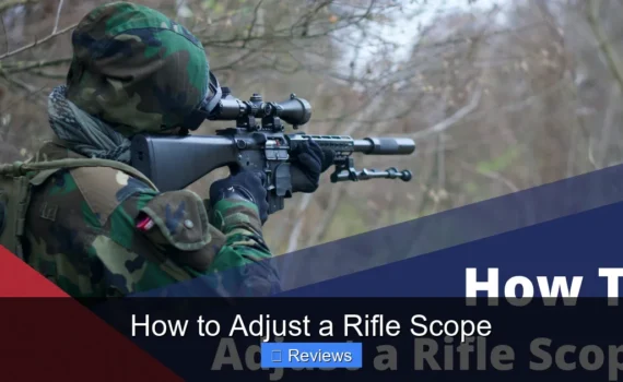 How to Adjust a Rifle Scope