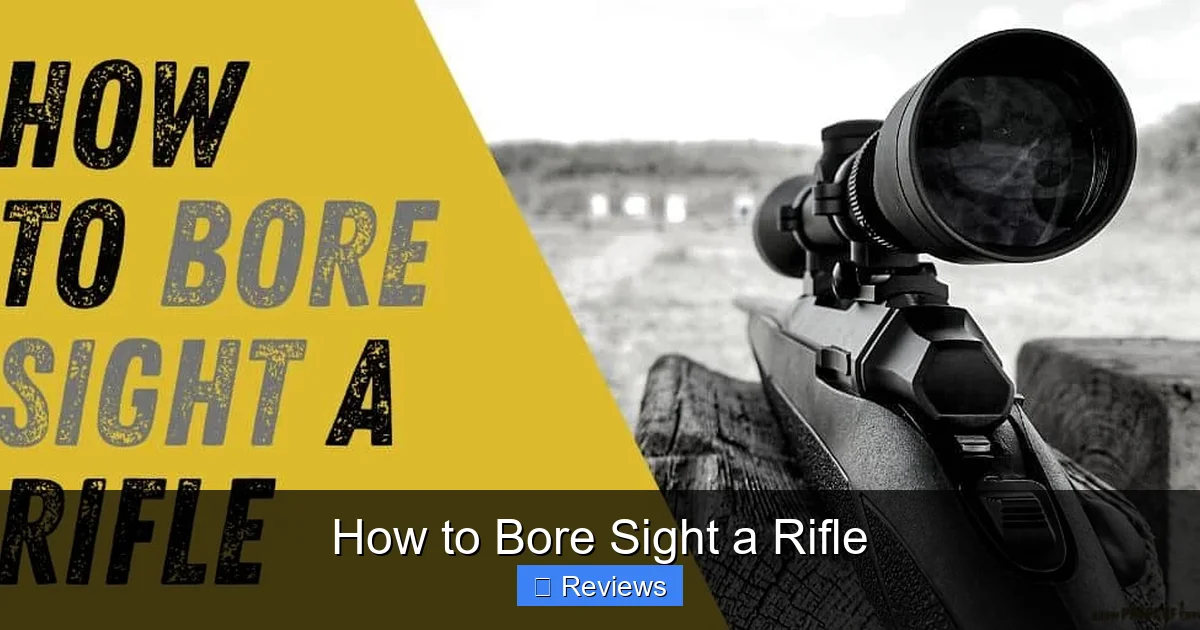 How to Bore Sight a Rifle