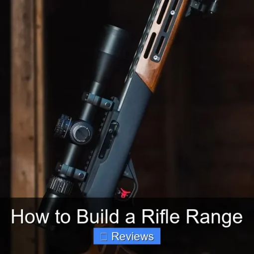 How to Build a Rifle Range