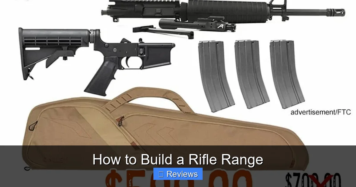 How to Build a Rifle Range