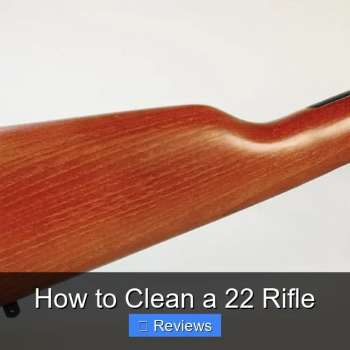 How to Clean a 22 Rifle
