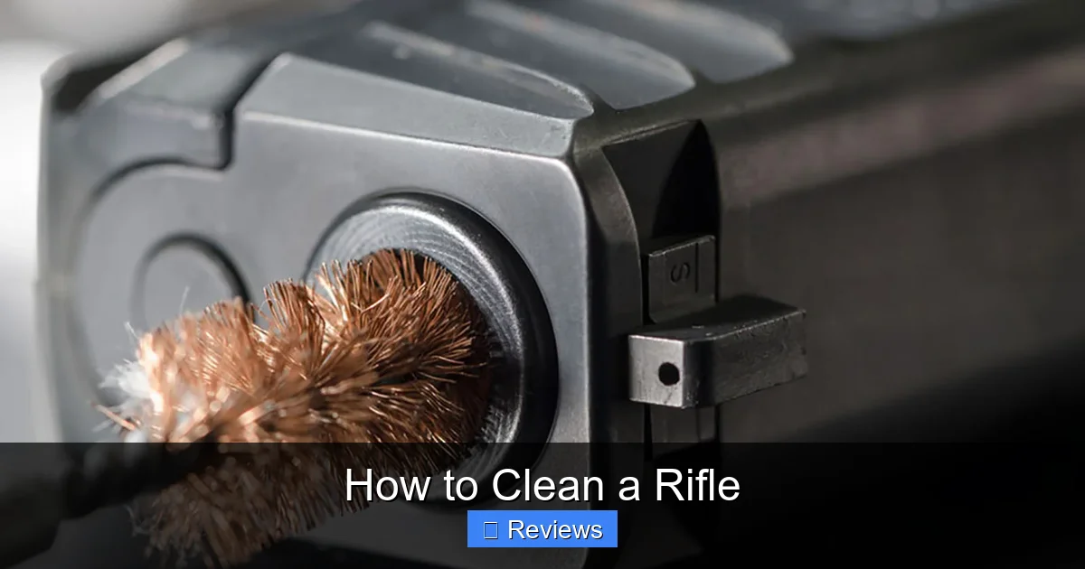 How to Clean a Rifle