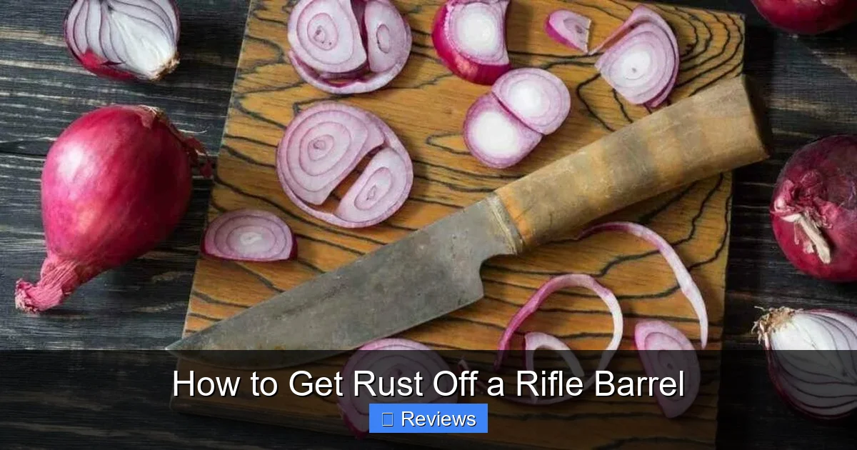 How to Get Rust Off a Rifle Barrel