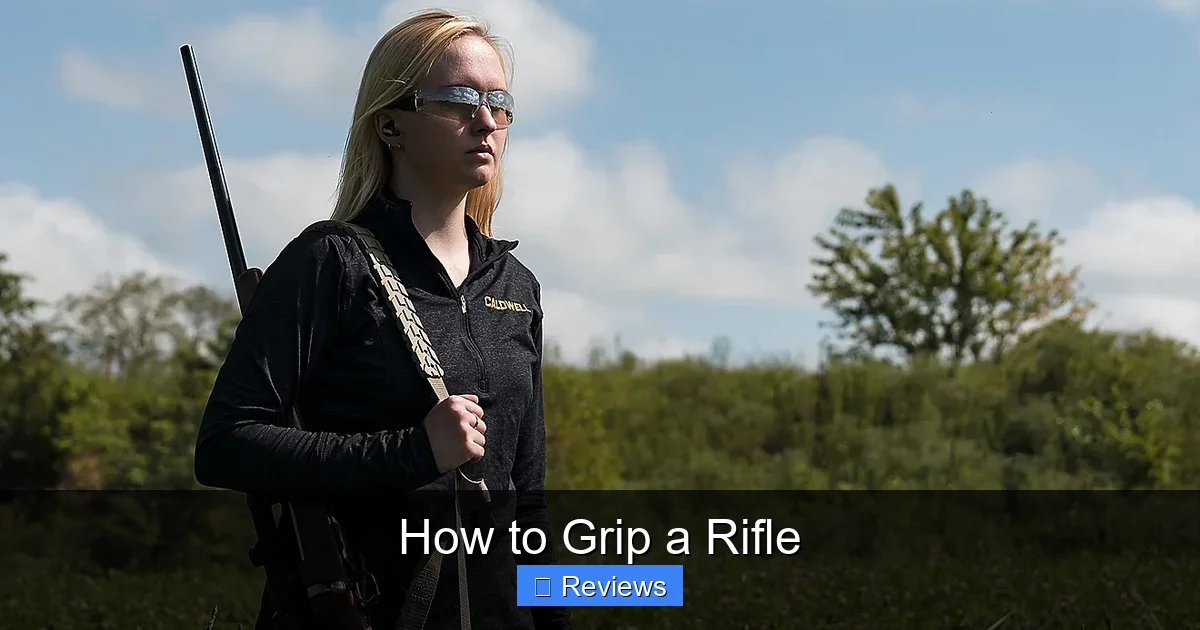How to Grip a Rifle