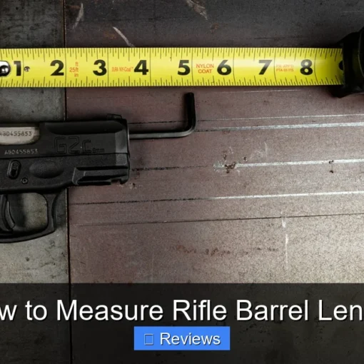 How to Measure Rifle Barrel Length
