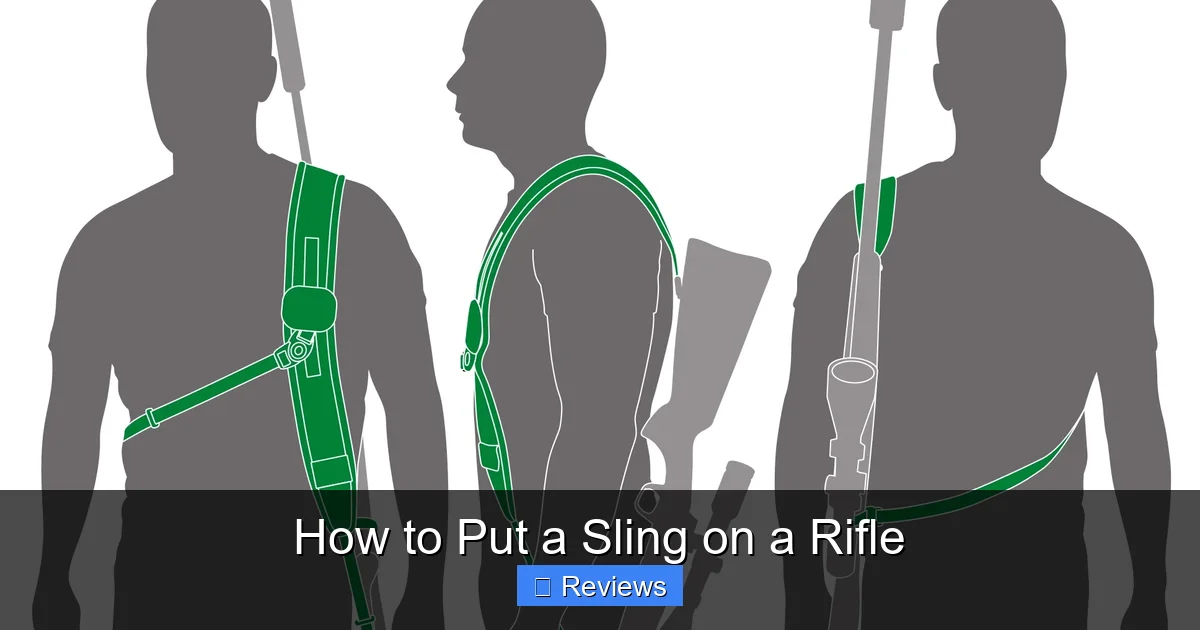 How to Put a Sling on a Rifle