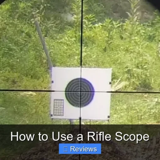 How to Use a Rifle Scope