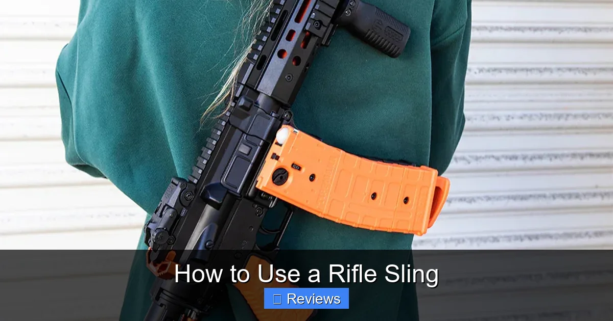 How to Use a Rifle Sling