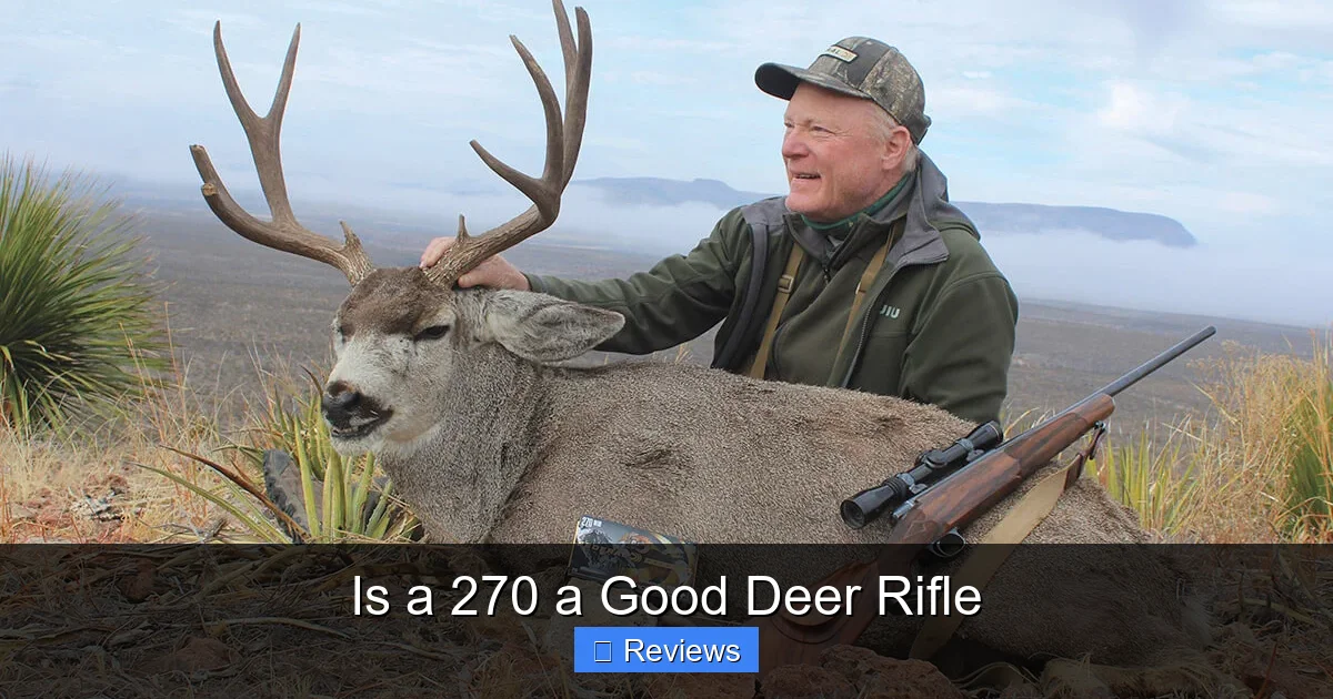Is a 270 a Good Deer Rifle