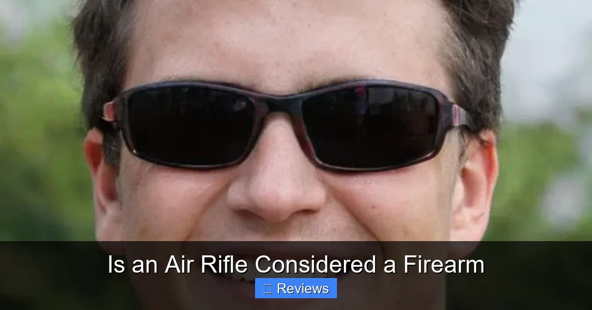 Is an Air Rifle Considered a Firearm
