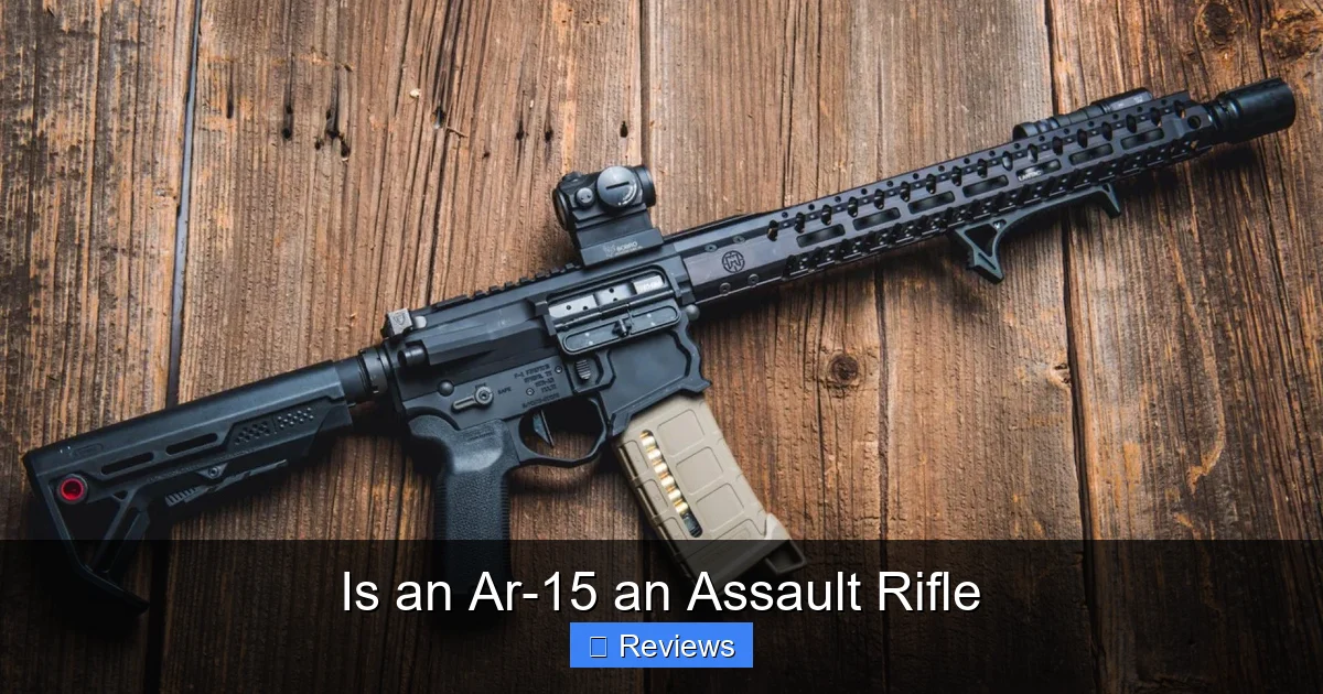 Is an Ar-15 an Assault Rifle