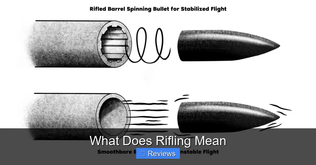 What Does Rifling Mean