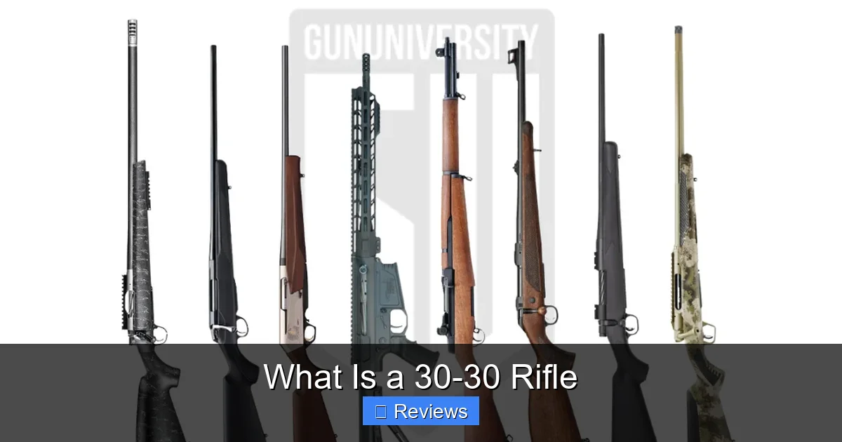 What Is a 30-30 Rifle