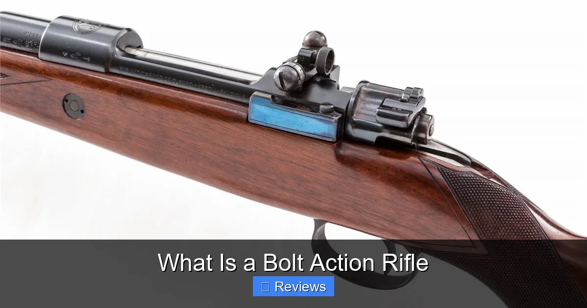 What Is a Bolt Action Rifle