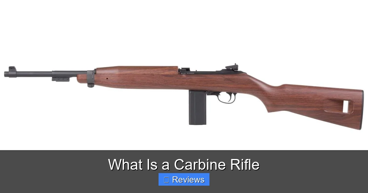 What Is a Carbine Rifle