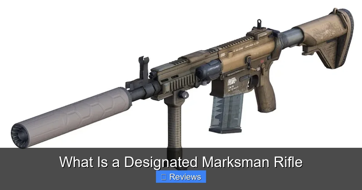 What Is a Designated Marksman Rifle
