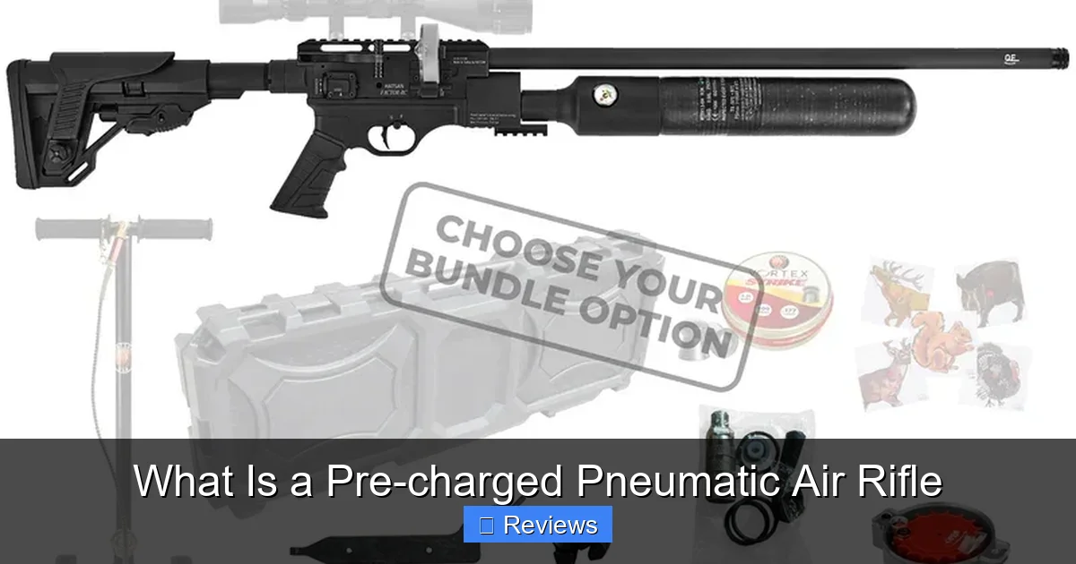 What Is a Pre-charged Pneumatic Air Rifle