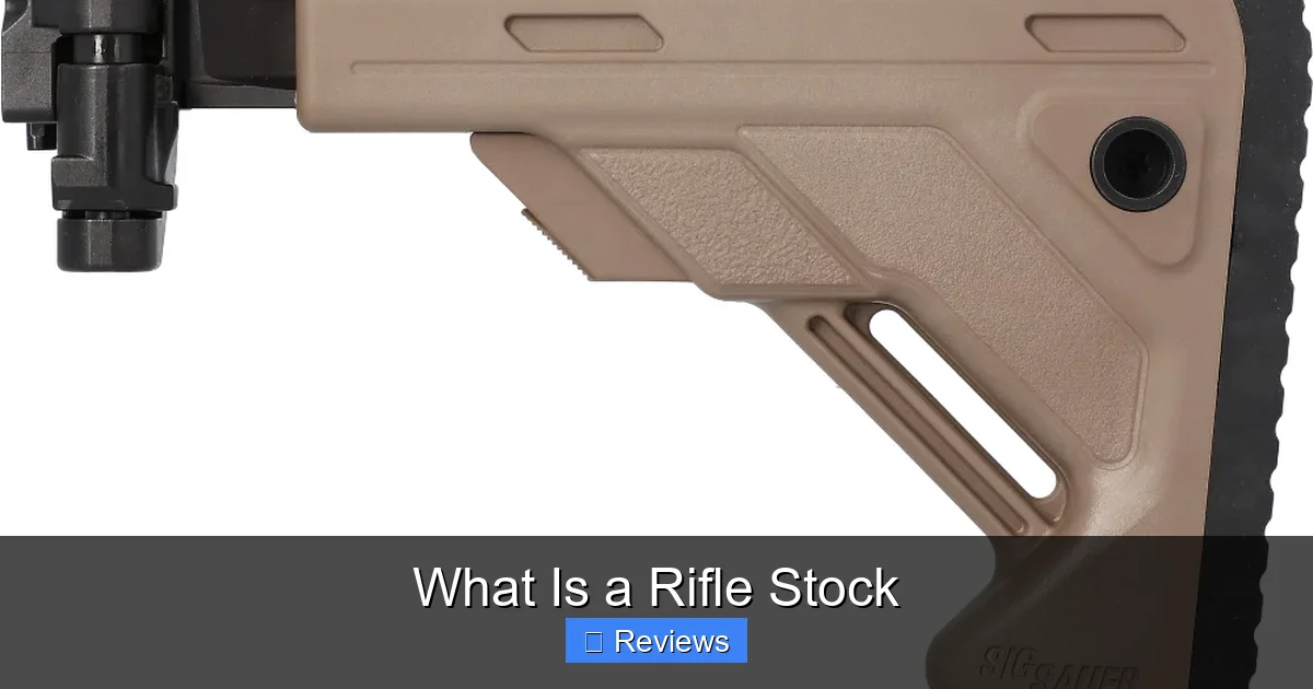 What Is a Rifle Stock