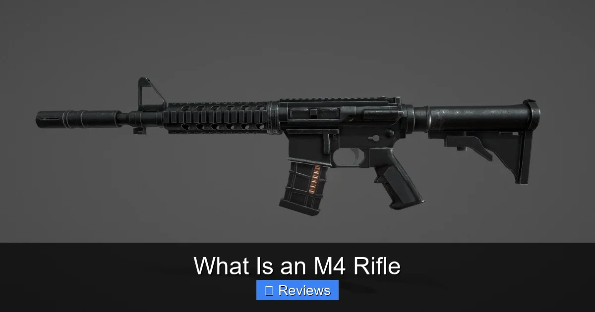 What Is an M4 Rifle