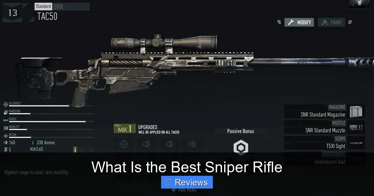 What Is the Best Sniper Rifle