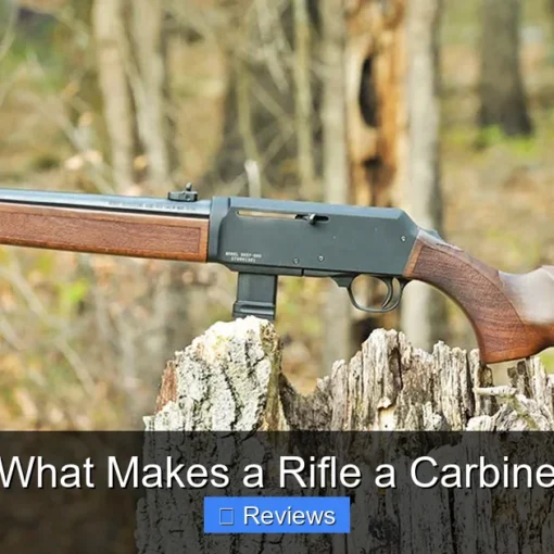 What Makes a Rifle a Carbine