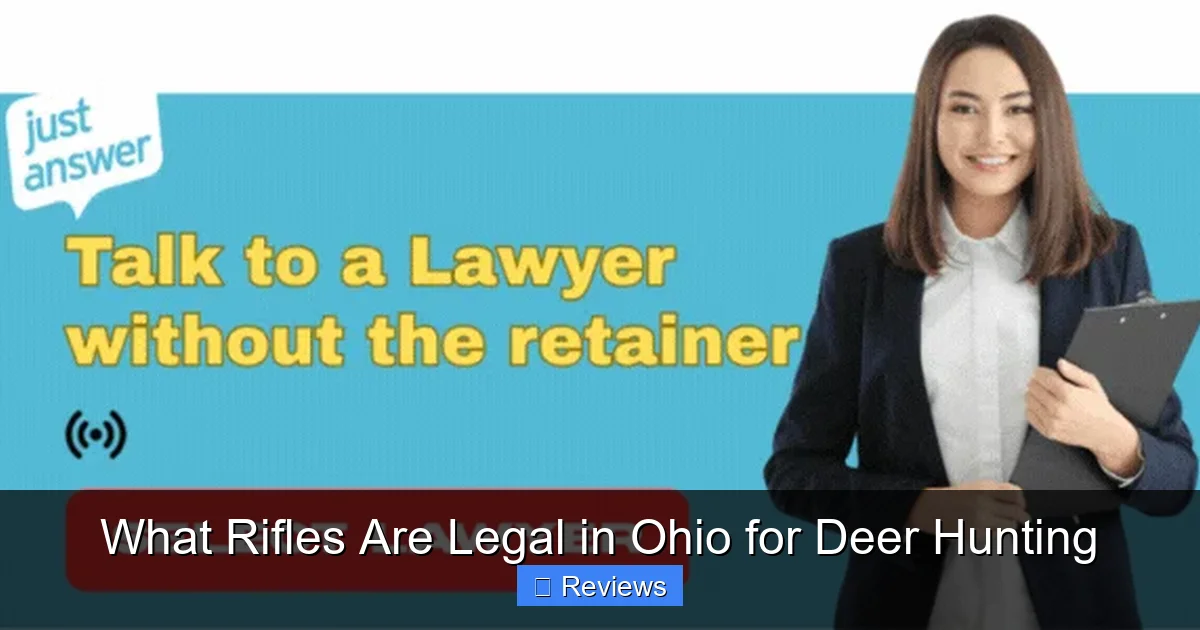 What Rifles Are Legal in Ohio for Deer Hunting