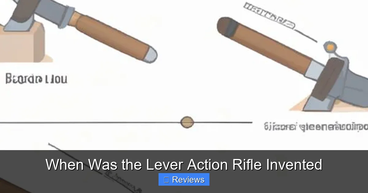 When Was the Lever Action Rifle Invented