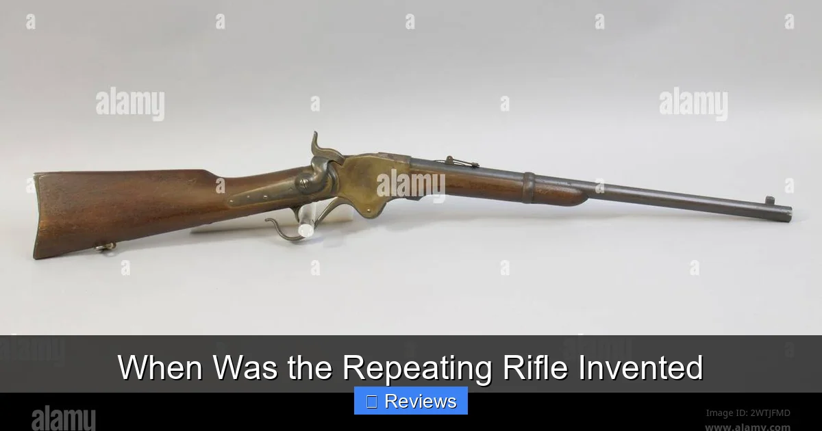 When Was the Repeating Rifle Invented