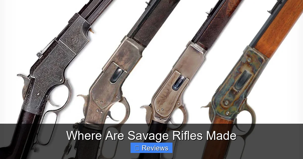 Where Are Savage Rifles Made
