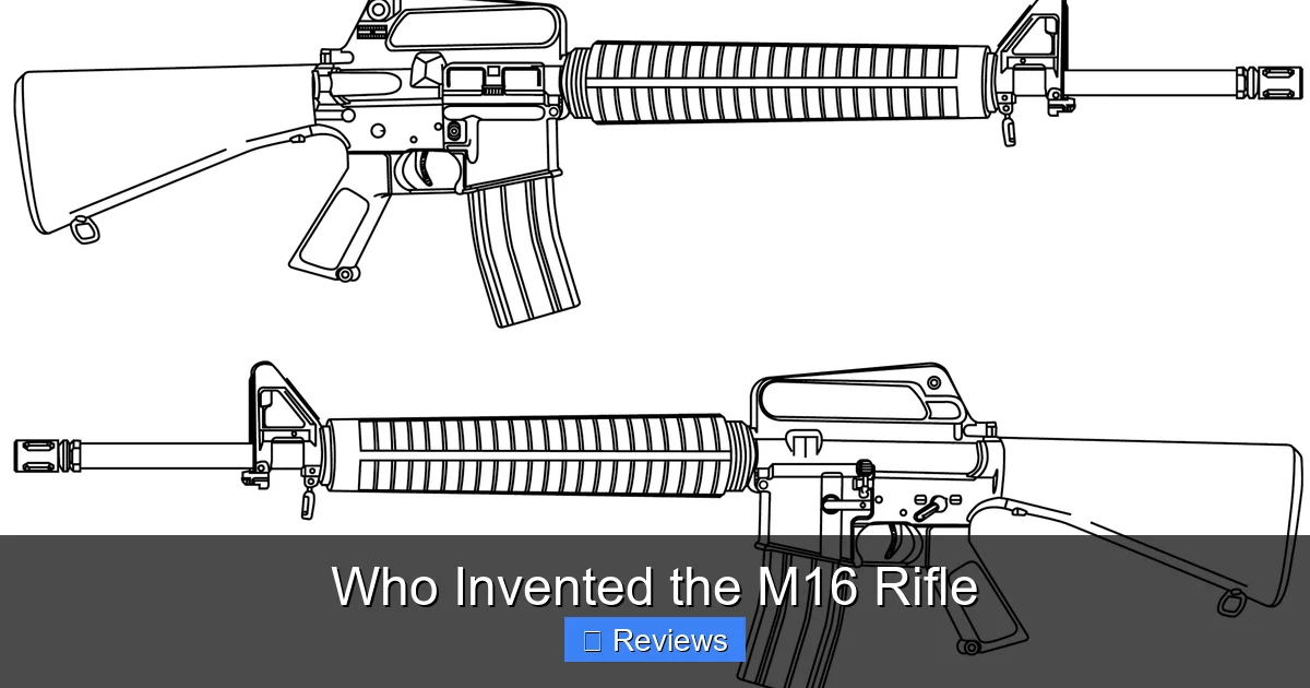 Who Invented the M16 Rifle