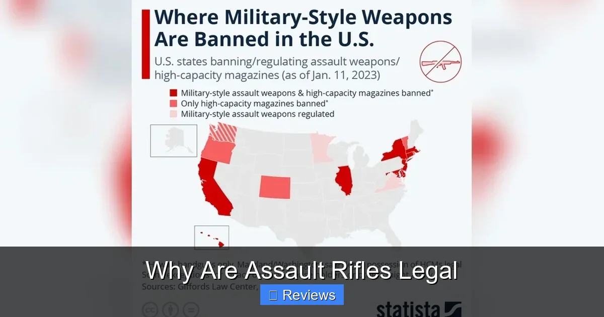 Why Are Assault Rifles Legal